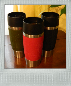Travel Mug Isolierbecher in drei Farben